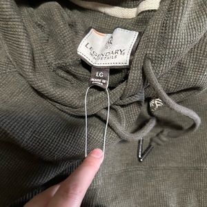 Men’s green Legendary whitetail thermal hoodie